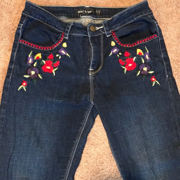 Pocket embroidered ASOS Jeans - Picture 3 of 4